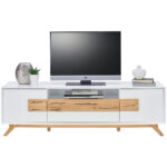 TV-ELEMENT wit, eikenkleur thumbnail 3