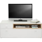 TV-ELEMENT wit, eikenkleur thumbnail 3