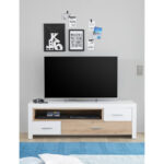 TV-ELEMENT wit, eikenkleur thumbnail 5