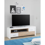 TV-ELEMENT wit, eikenkleur thumbnail 6