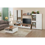 TV-ELEMENT wit, eikenkleur thumbnail 4