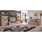 TV-ELEMENT grijs, eikenkleur thumbnail 3