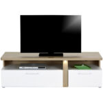 TV-ELEMENT wit, eikenkleur thumbnail 5