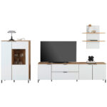 TV-ELEMENT wit, eikenkleur thumbnail 3
