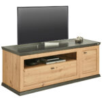 TV-ELEMENT eiken, donkergrijs thumbnail 1
