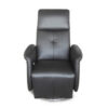 TV-ARMSTOEL, zwart textiel