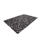 LEREN TAPIJT Patchwork 200/290 cm bruin thumbnail 3