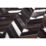 LEREN TAPIJT Patchwork 200/290 cm bruin thumbnail 4