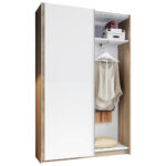 MULTIFUNCTIONELE KAST, wit, sonoma eiken thumbnail 3