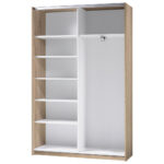 MULTIFUNCTIONELE KAST, wit, sonoma eiken thumbnail 6