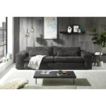 GROTE BANK, zwart textiel thumbnail 1