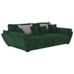 GROTE BANK, donkergroen textiel thumbnail 3