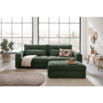 GROTE BANK, donkergroen textiel thumbnail 3