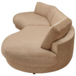 GROTE BANK, bruingrijs textiel thumbnail 5