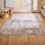 VINTAGE TAPIJT 133/190 cm geweven wit thumbnail 7