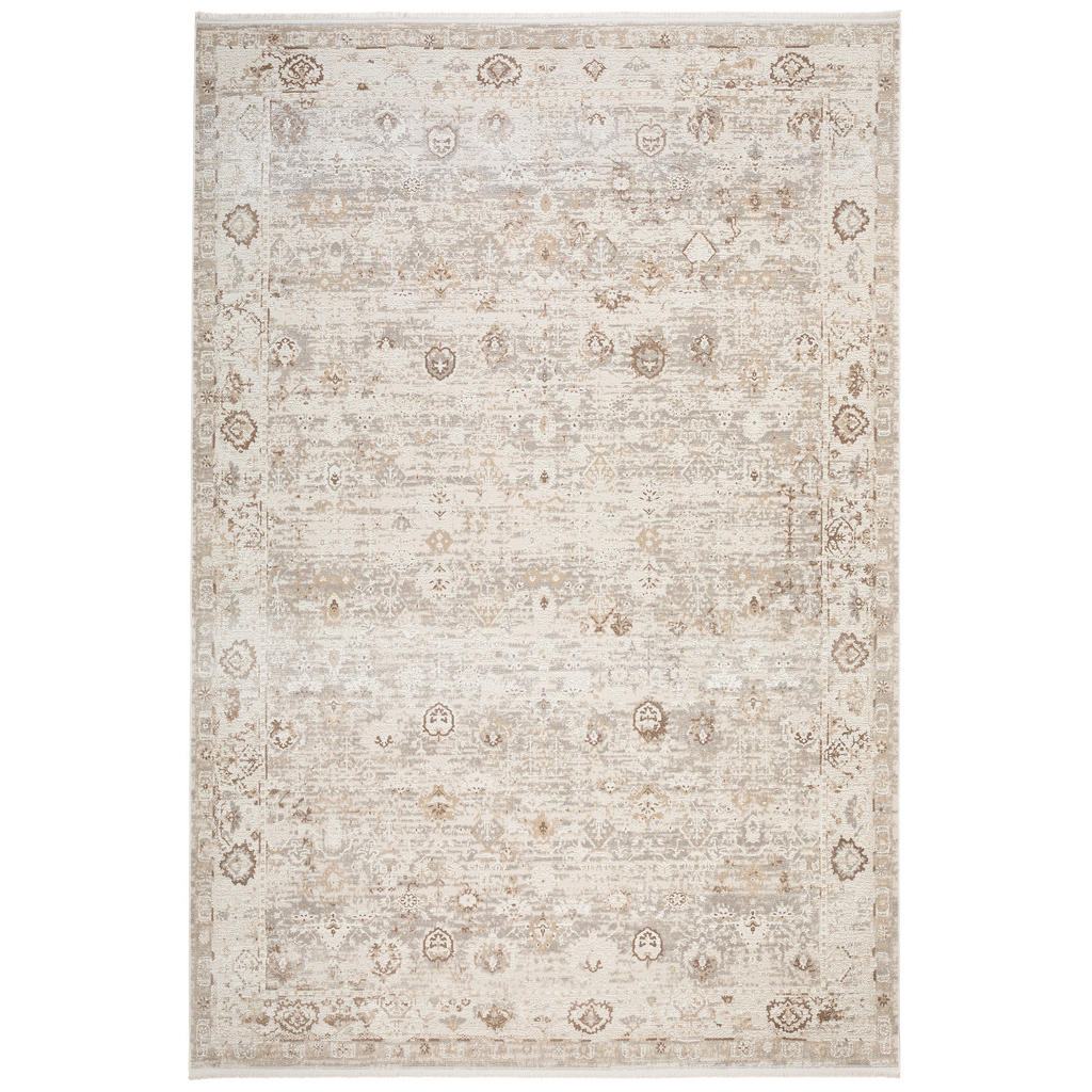 VINTAGE TAPIJT 160/230 cm geweven wit