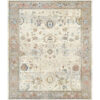VINTAGE TAPIJT 160/235 cm geweven crèmekleur, wit
