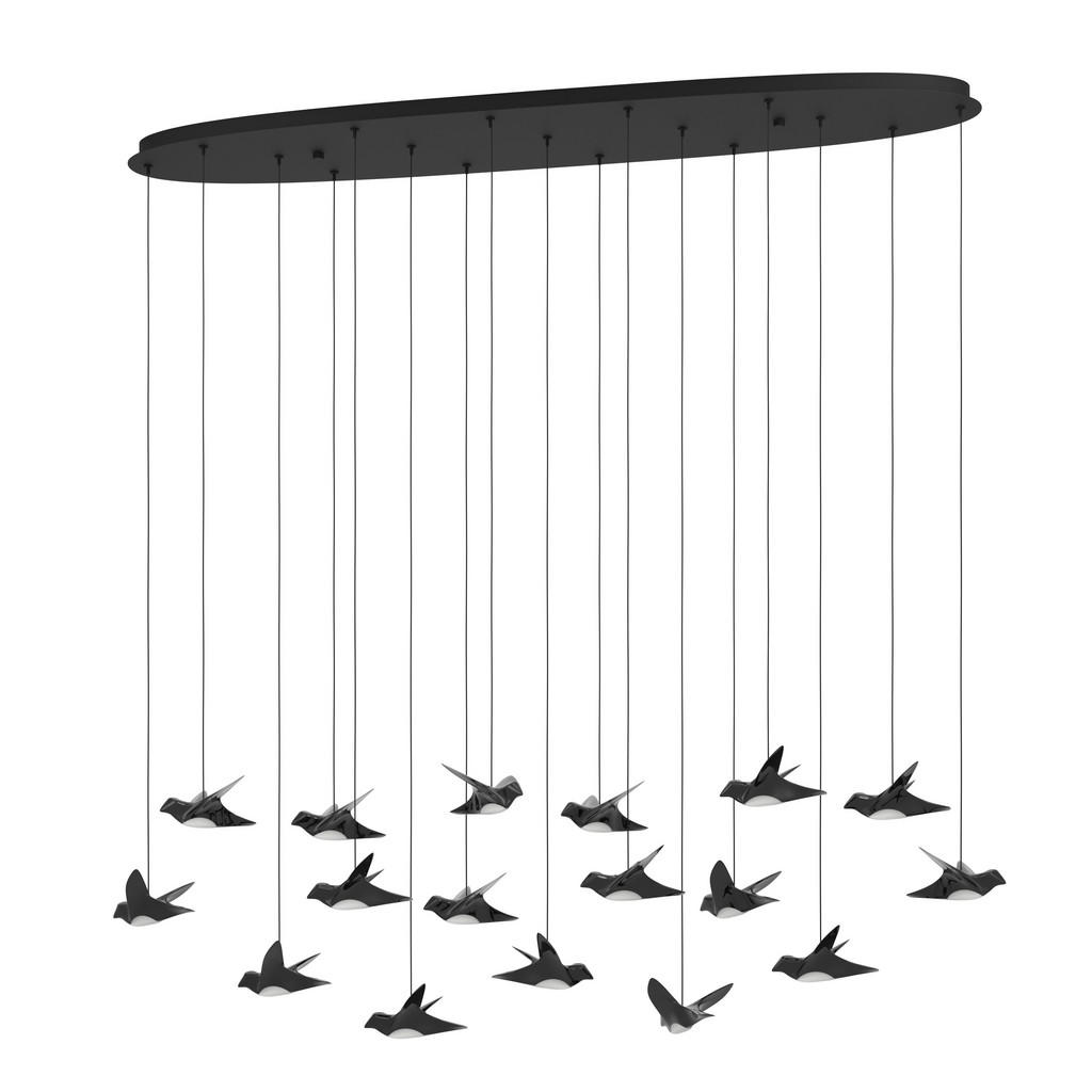 LED HANGLAMP Paratebueno 17x3 W 6460 lm 3000 K 220-240 V