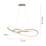 HANG-LED-LAMP TWIST 64 W 2700 K 230 V thumbnail 6