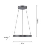 LED-HANGLAMP Pure-Loop 2400 lm 2700-5000 K 230 V thumbnail 7