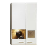 HANGENDE SHOWKAST, wit, eikenkleur thumbnail 1