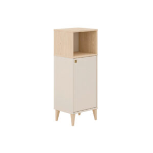 HOGE KIST, beukenkleur, wit