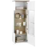 SHOWCASE, eikenkleur, wit, hoogglans thumbnail 4