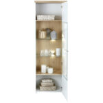 SHOWCASE, eikenkleur, wit, hoogglans thumbnail 5