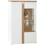 SHOWCASE, wit, eikenkleur thumbnail 1