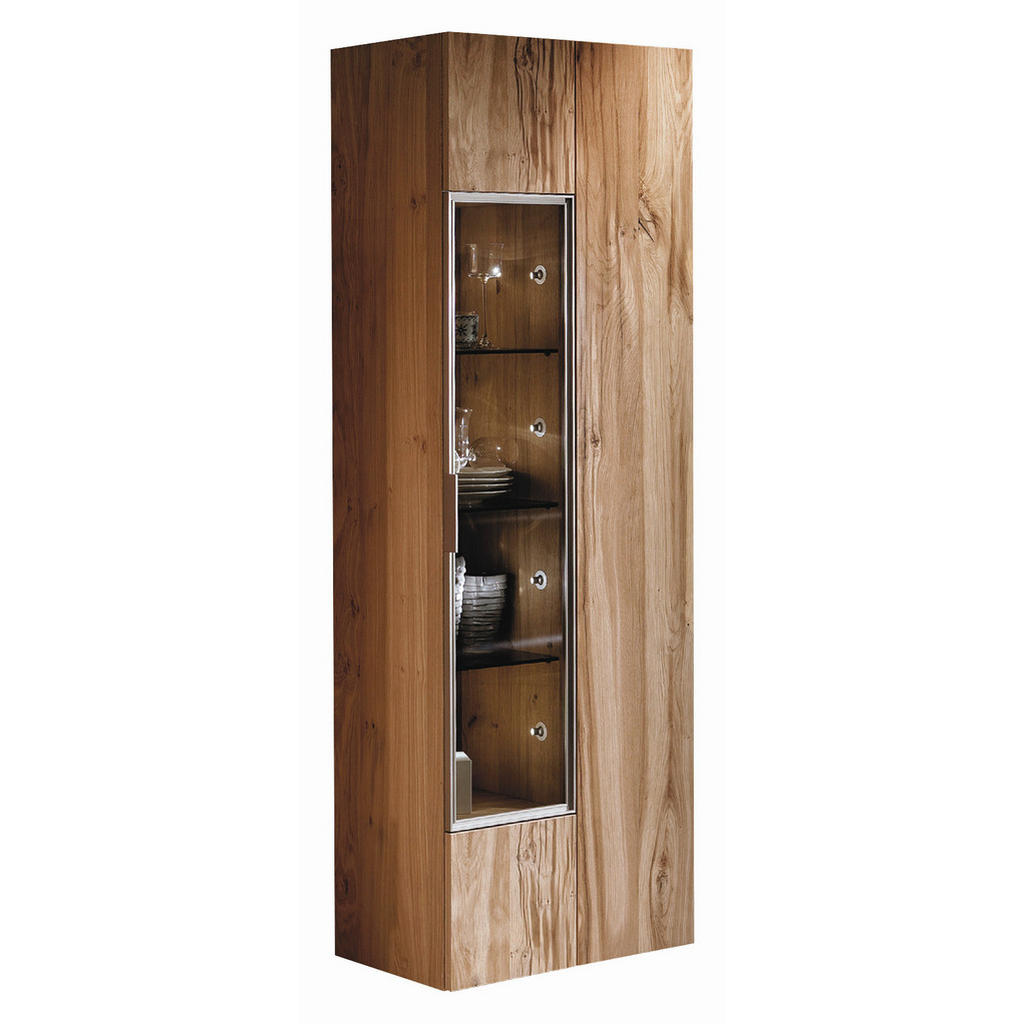 SHOWCASE, gefineerd, meerlaags paneel van massief hout (paneelpaneel) oud hout, eikenkleurig eiken