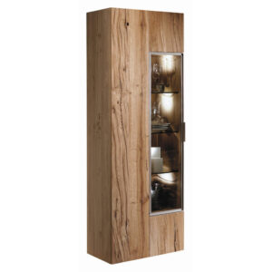 SHOWCASE, gefineerd, meerlaags paneel van massief hout (paneelpaneel) oud hout, eikenkleurig eiken