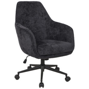 BUREAUSTOEL metaal, kunststof, textiel antraciet