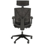 SWIVEL CHAIR plastic, textile black thumbnail 3