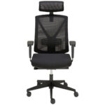 SWIVEL CHAIR plastic, textile black thumbnail 4