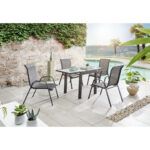 TUINTAFEL metaal, glas antraciet thumbnail 2