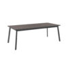 TUINTAFEL metaal, glas antraciet