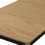 TUINTAFEL hout, metaal teak kleur thumbnail 5