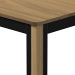 TUINTAFEL hout, metaal teak kleur thumbnail 6