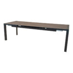 TUINTAFEL metaal, kunststof antraciet, leisteenkleuren thumbnail 2