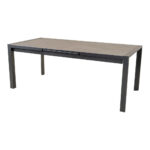 TUINTAFEL metaal, kunststof antraciet, leisteenkleuren thumbnail 3