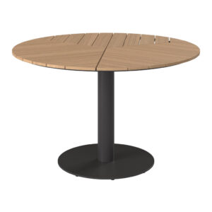 TUINTAFEL metaal, kunststof, natuurlijke kleur, zwart