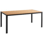 TUINTAFEL metaal, kunststof antraciet, natuurlijke kleuren thumbnail 1