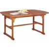TUINTAFEL hout bruin