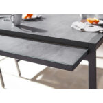 TUINTAFEL metaal, glas antraciet, donkergrijs thumbnail 4