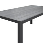TUINTAFEL metaal, kunststof grijs, donkergrijs thumbnail 3