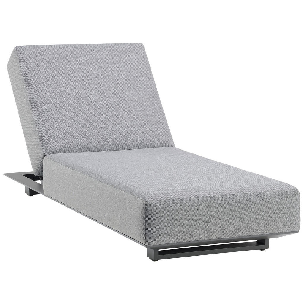 GARDEN LOUNGE aluminium gepoedercoat antraciet, grijs