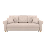 BANK MET BEDFUNCTIE, wit textiel thumbnail 2