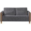 BANK MET BEDFUNCTIE, bruin, beukenhout, textiel