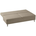 BANK MET BEDFUNCTIE, kleur cappuccino textiel thumbnail 4