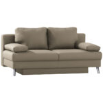 BANK MET BEDFUNCTIE, kleur cappuccino textiel thumbnail 5